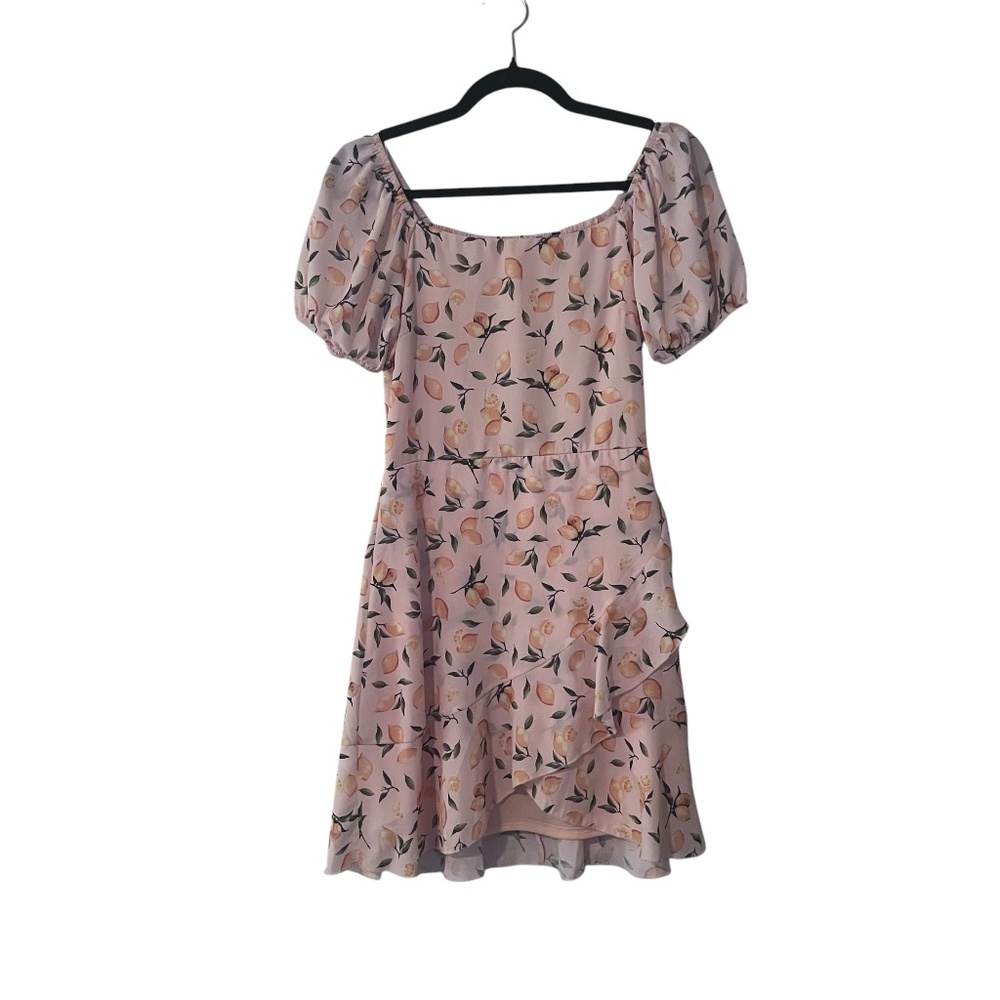 NWOT Altar’d State Women’s Pink Lemon Dress Size S
